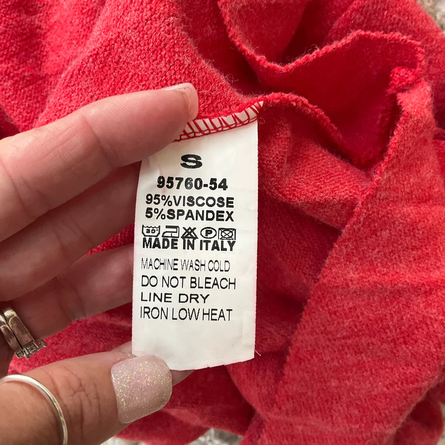 Belle France Pink Pre-Owned Ladies Top – Size Small