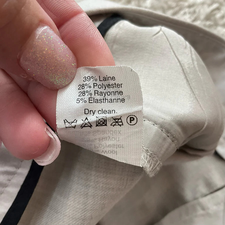 J Crew Light Gray Solid Ladies Pre-Owned Pants - Size 00