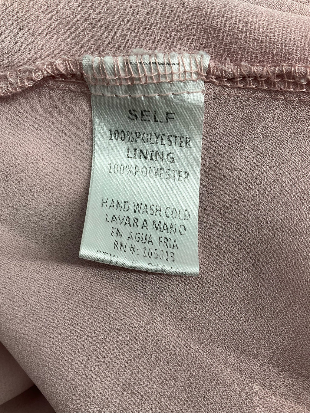 Andree Light Purple Textured Pre-Owned Ladies Casual Top -  Size 2X