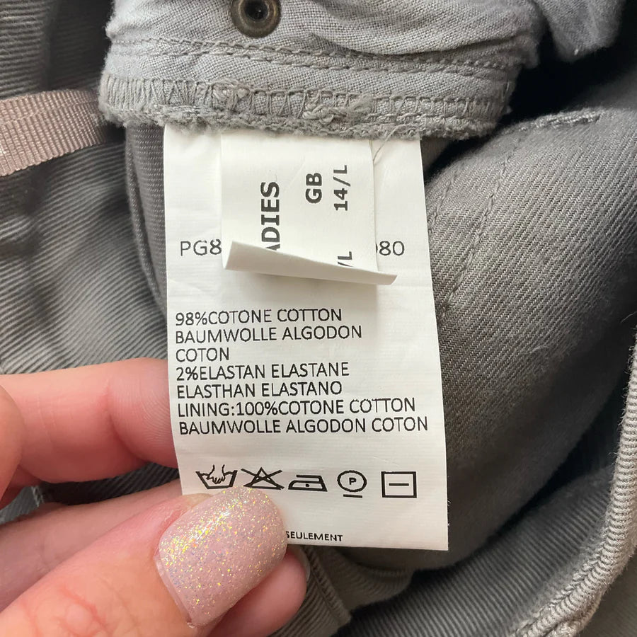 Fabiana Filippi Gray Pre-Owned Ladies New with Tags Jeans – Size 10/12