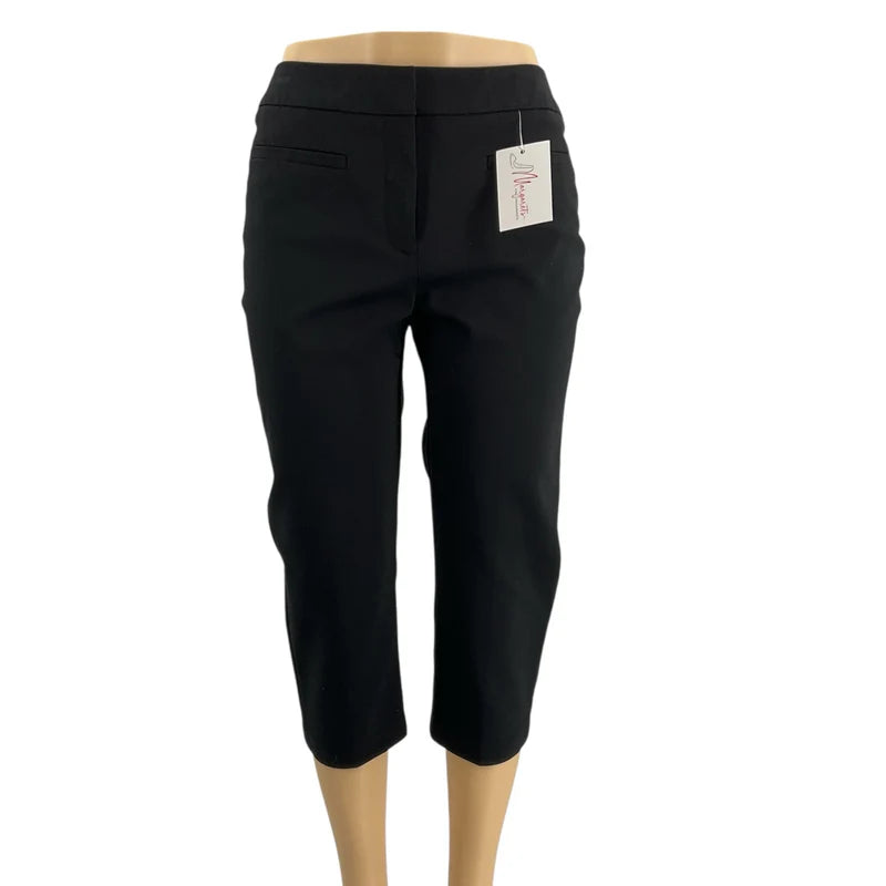 Chico’s Black Slim Crop Pants – Size Small, Excellent Condition