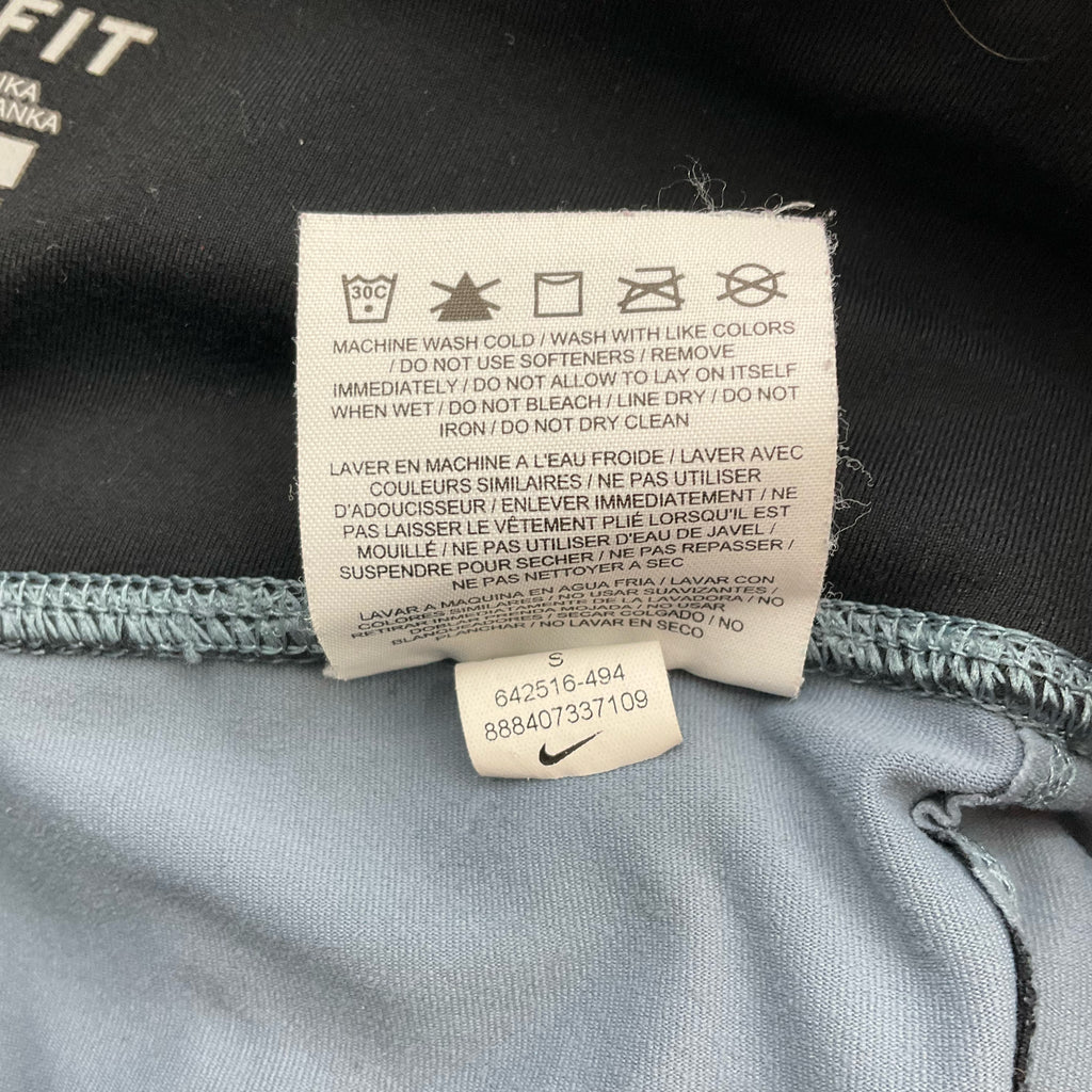 Nike Blue/Navy Print Pre-Owned Ladies Pants -  Size Small