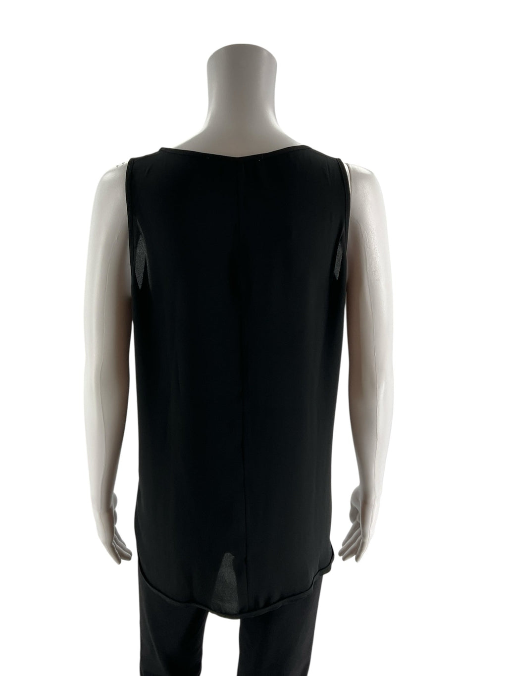 Loft Black Solid Pre-Owned Ladies Top - Size Small Petite