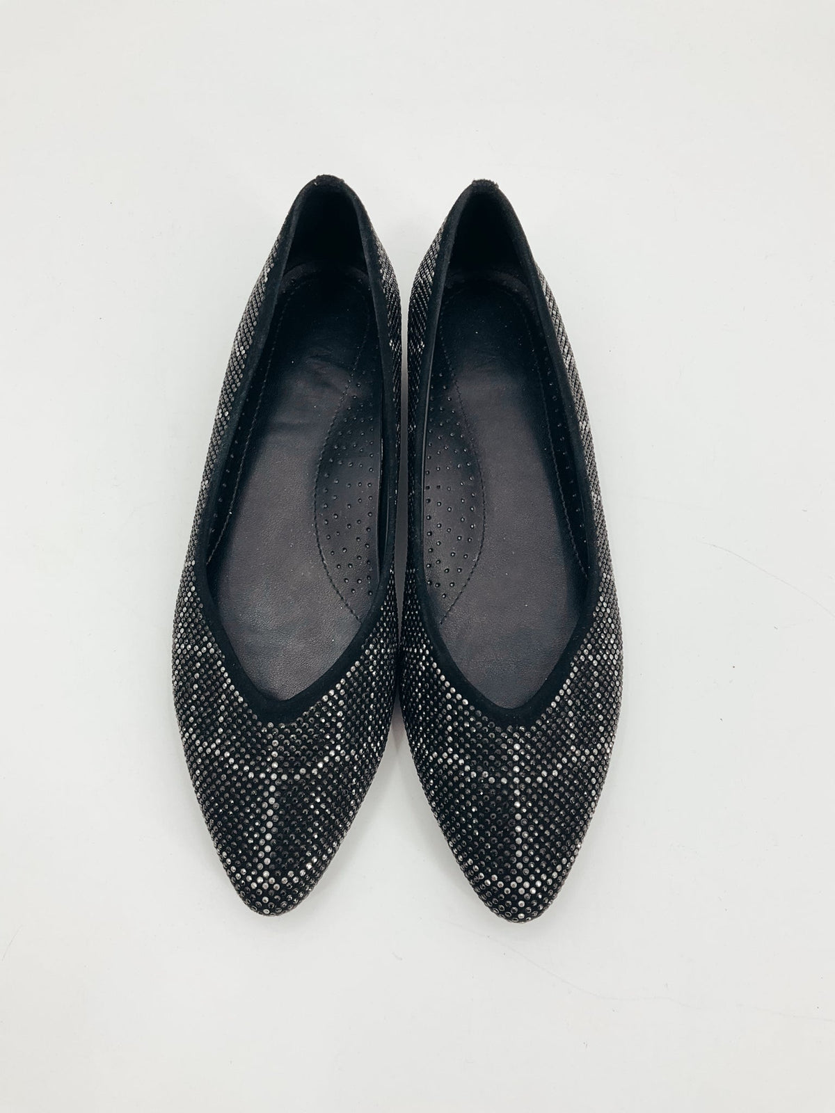 Vaneli Black Pre-Owned Ladies Flats - Size 7.5