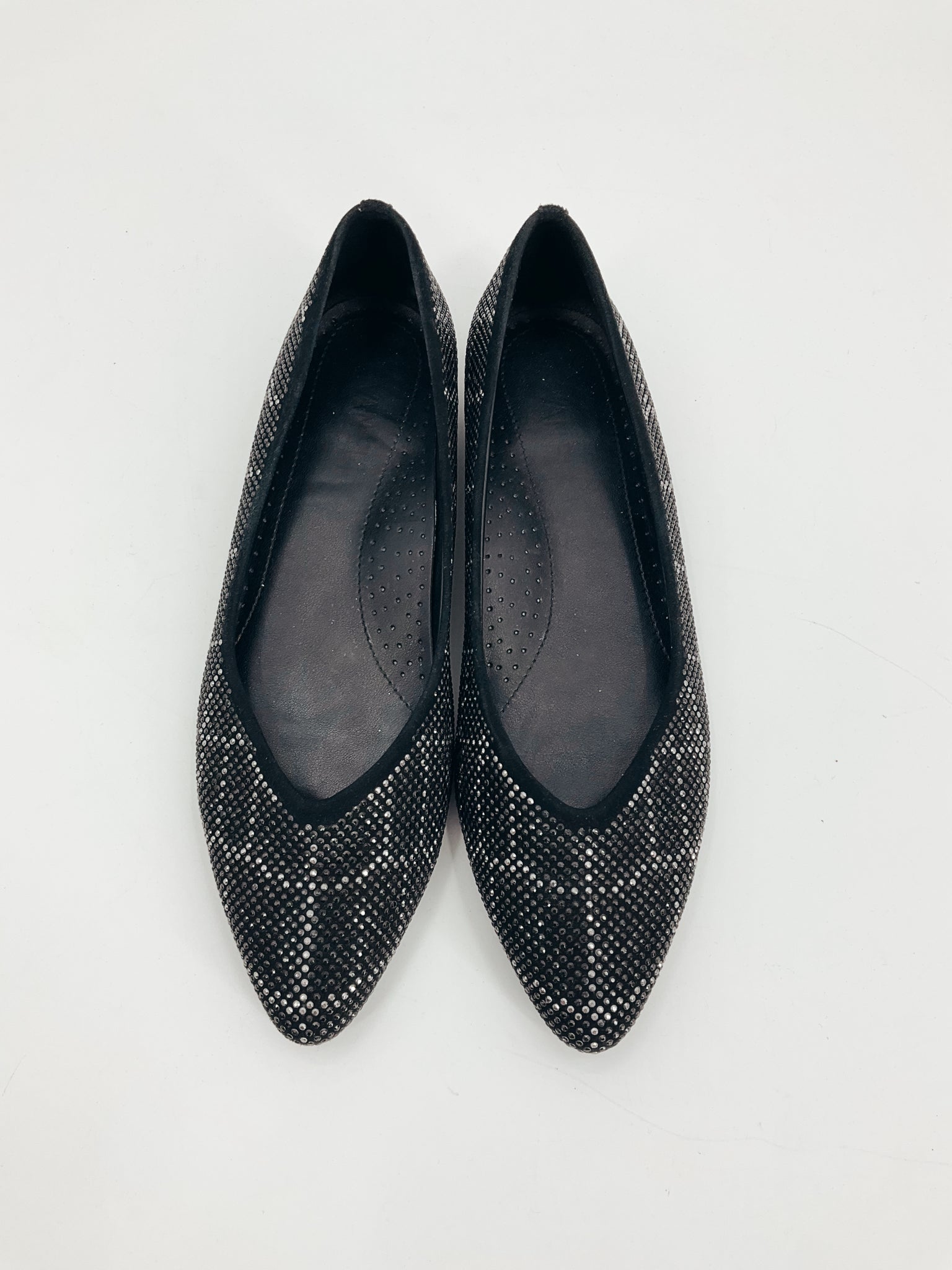 Vaneli Black Pre-Owned Ladies Flats - Size 7.5