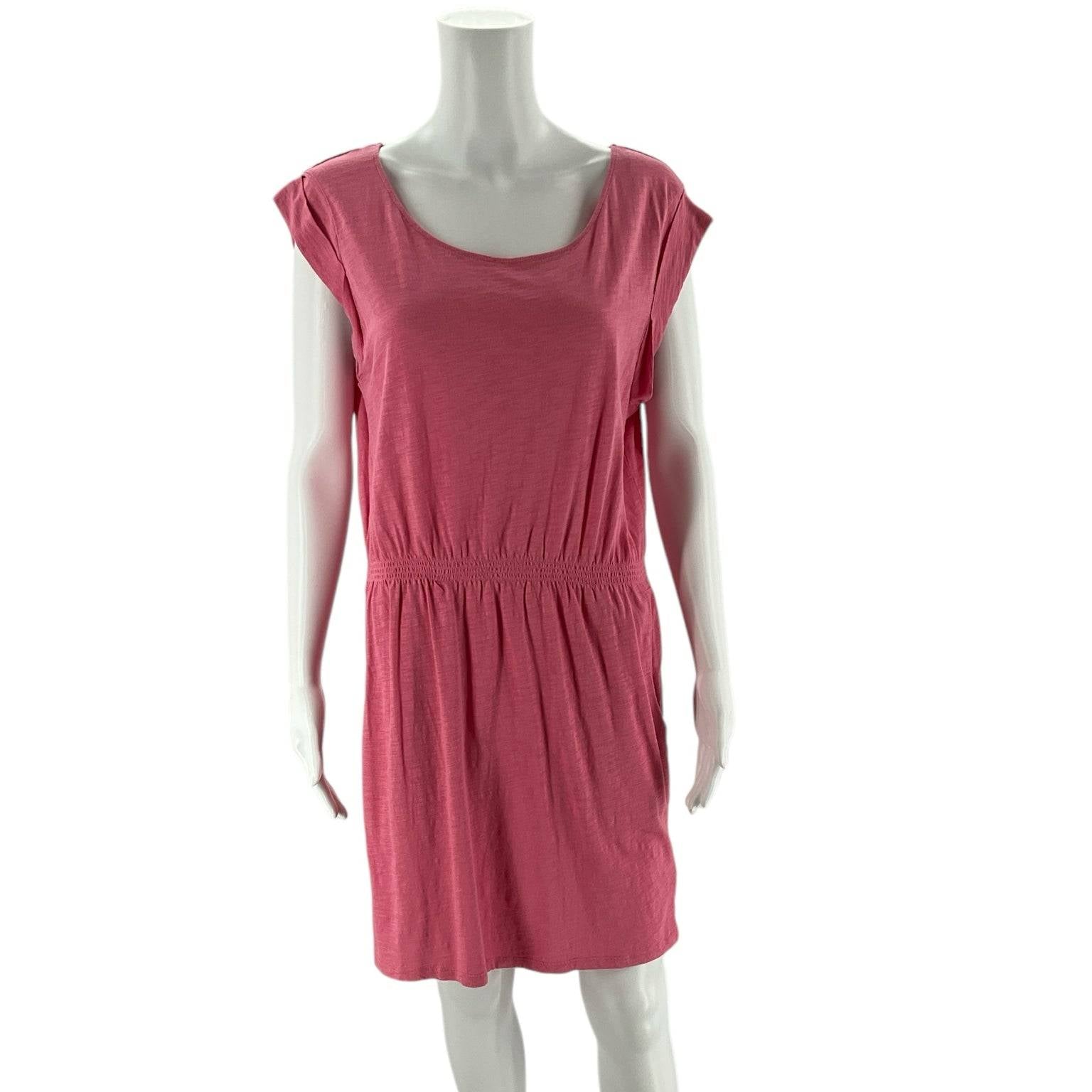 Garnet Hill Pink Solid Pre-Owned Ladies Dress - Size XS - Margaret’s Fine Consignment