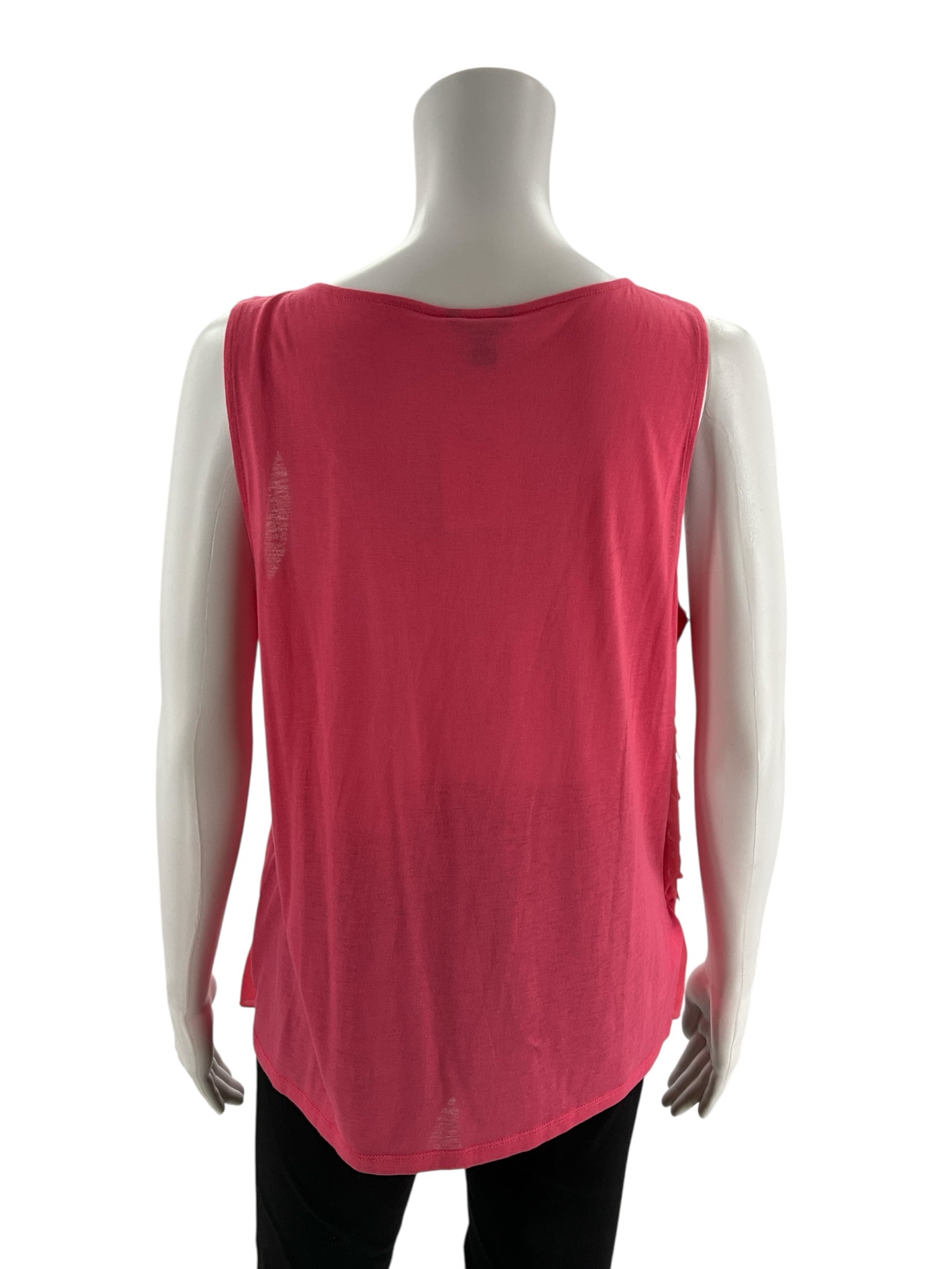 Ann Taylor Pink Solid Pre-Owned Ladies Top - Size Large Petite