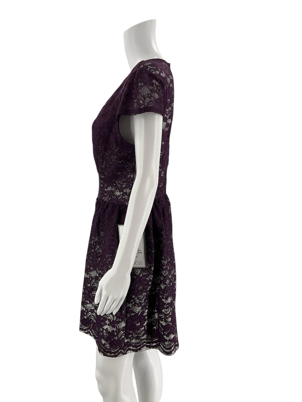 B Darlin Plum Pre-Owned Ladies Dress - Size 13/14