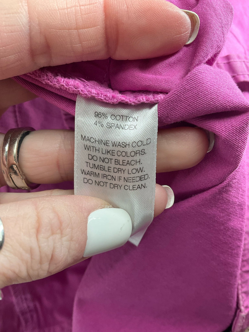 Vineyard Vines - Purple Solid Pre-Owned Ladies Skirt- Size 8