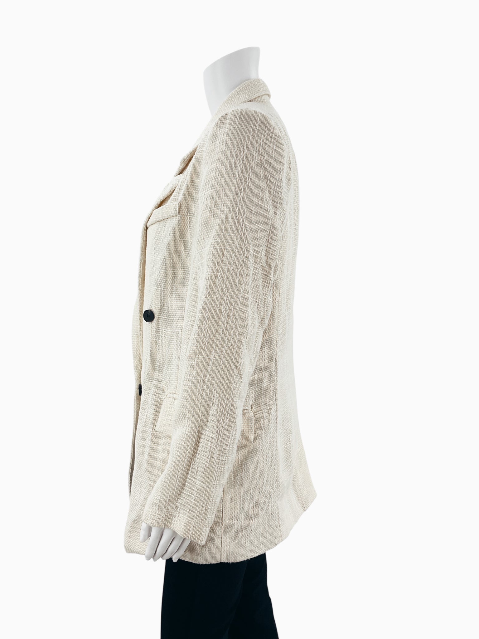 HYFVE Cream Pre-Owned Ladies New with Tags Blazer - Size Large