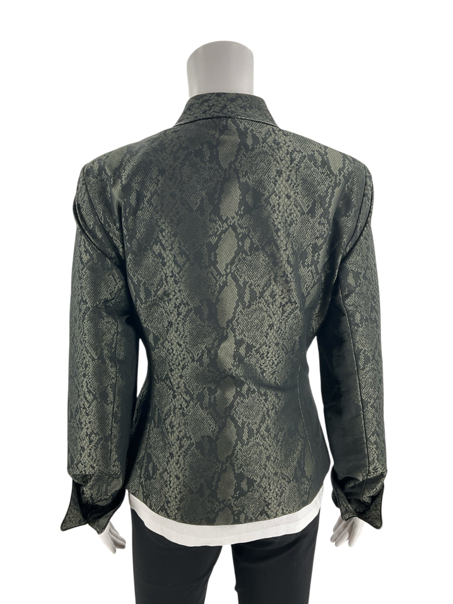 Doncaster Green/Black Pre-Owned Ladies Jacket - Size 10