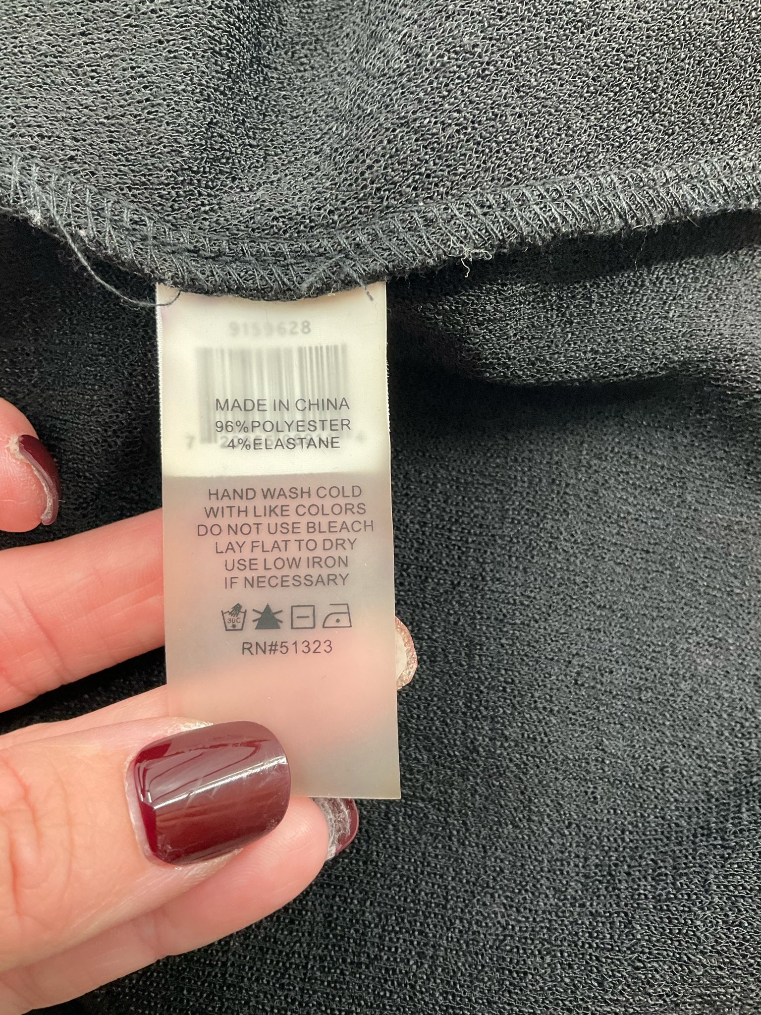 Vince Camuto Black Pre-Owned Ladies Top - Size Small