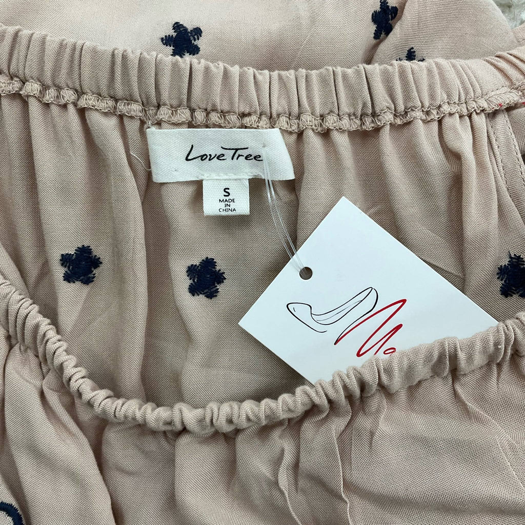 Love Tree Romper Tree Size Small - Margaret’s Fine Consignment