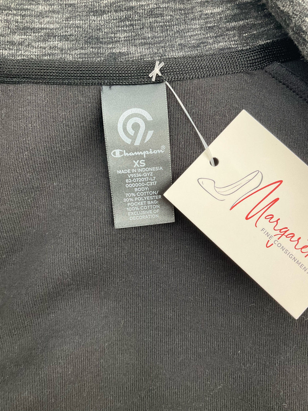 Champion Gray Heathered Pre-Owned Jacket - Size XS