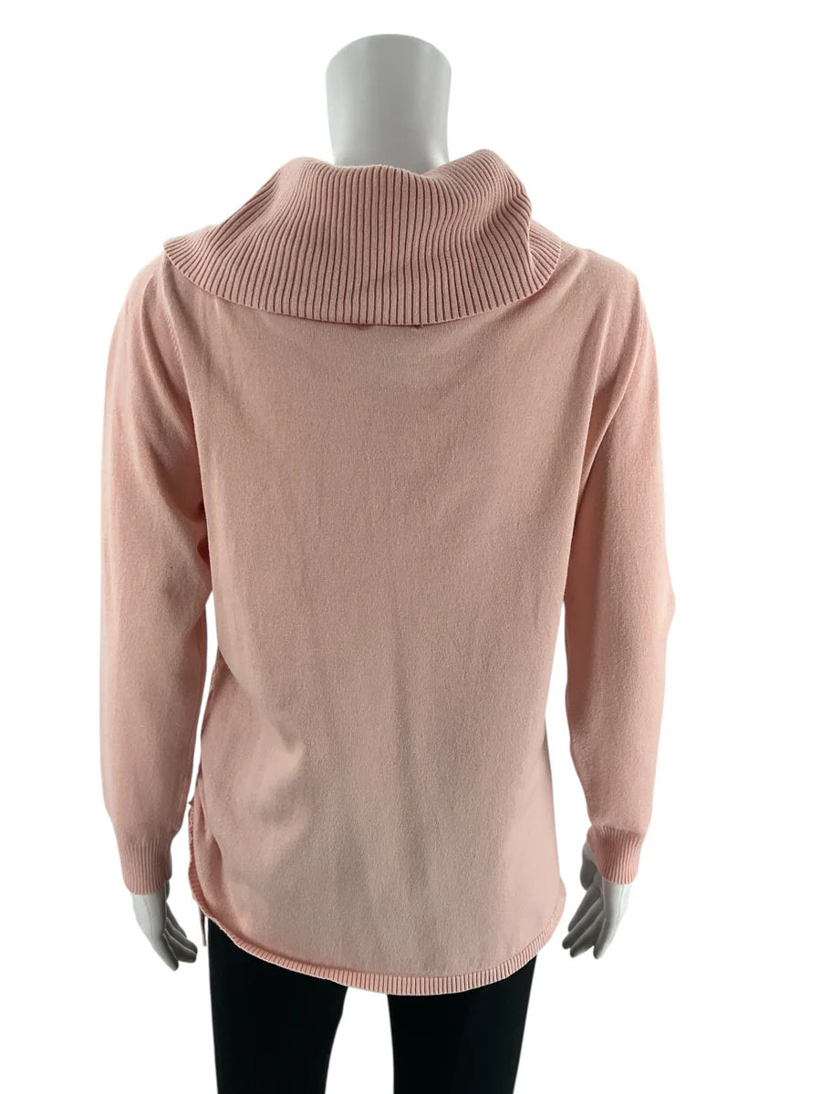 Ruby Rd Pink Solid Pre-Owned Ladies Top - Size Small