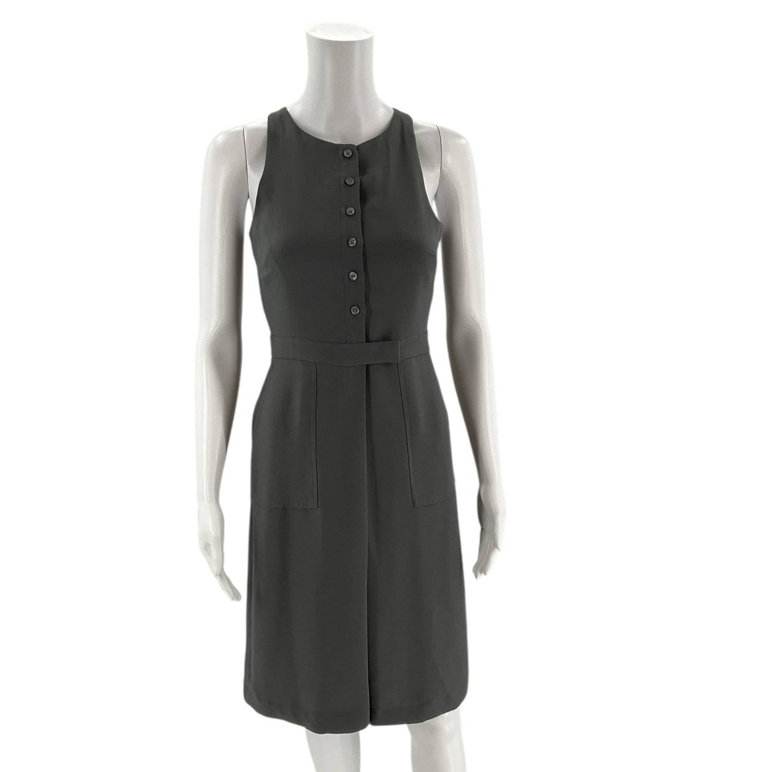 Banana Republic Gray Sold Pre-Owned Ladies Dress - Size 00 Petite - Margaret’s Fine Consignment