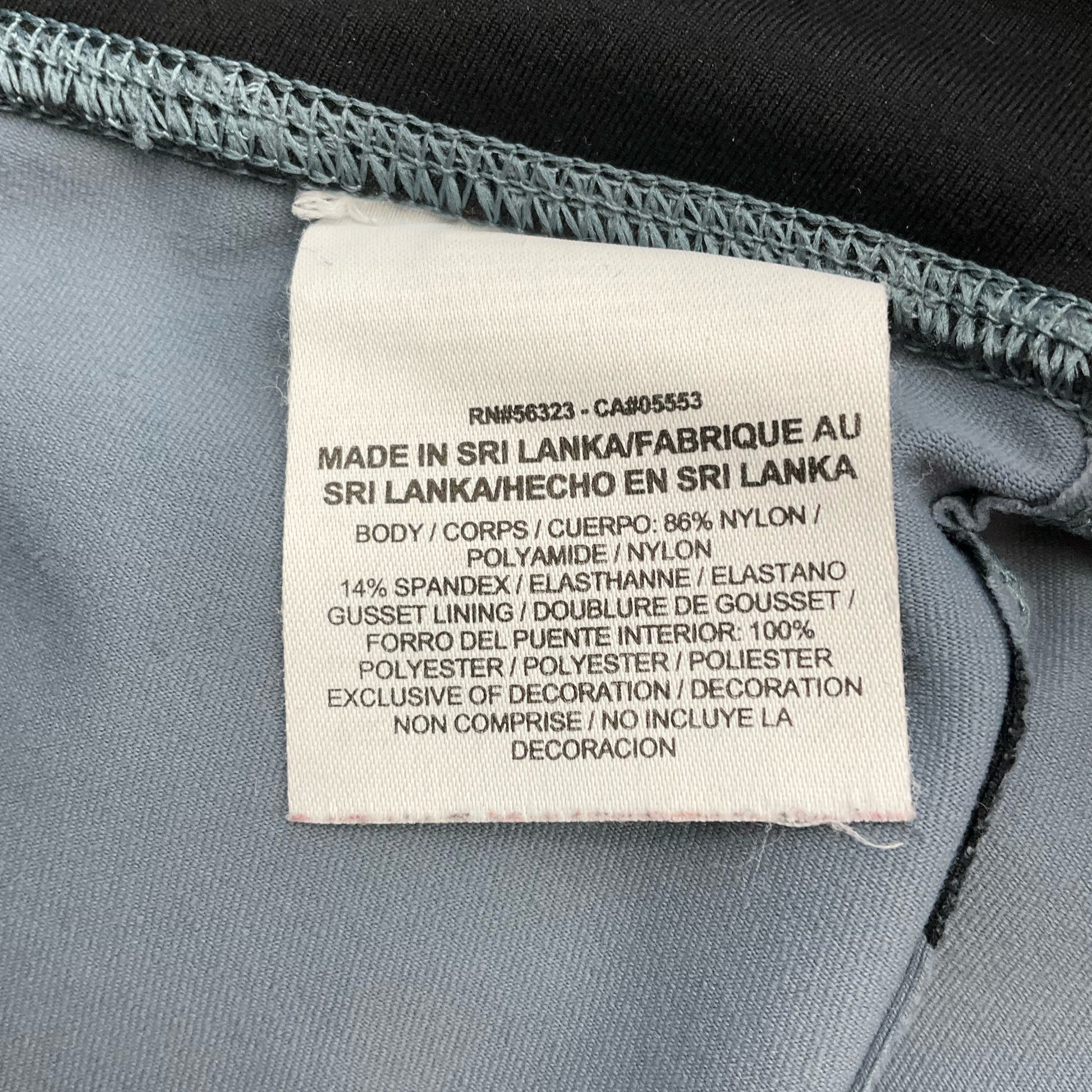 Nike Blue/Navy Print Pre-Owned Ladies Pants -  Size Small