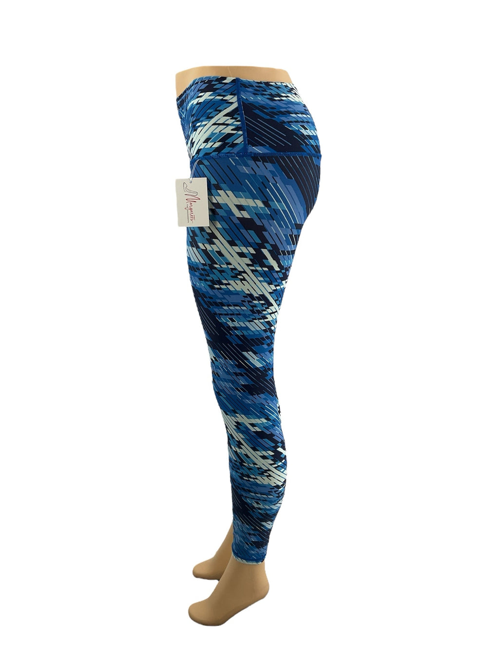 Aerie Blue Print Pre-Owned Ladies Pants - Size Medium