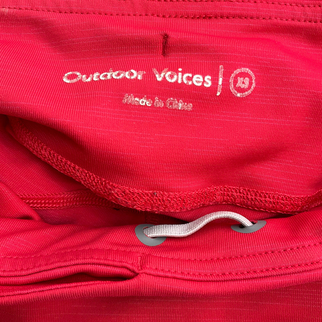 Outdoor Voices Red Solid Pre-Owned Ladies Pants - Size XS