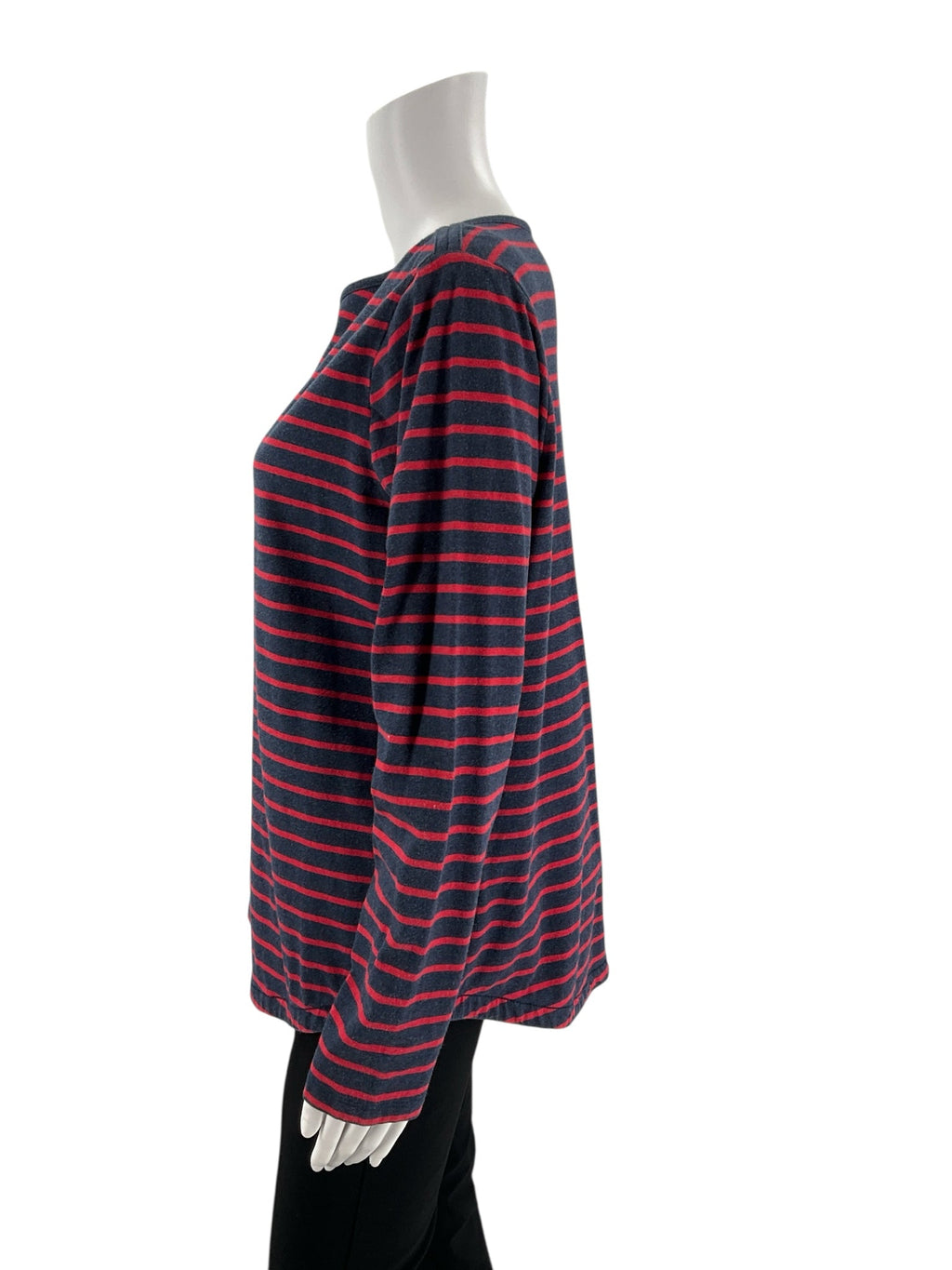 Fat Face Blue/Red Stripe Pre-Owned Ladies Top -  Size 12