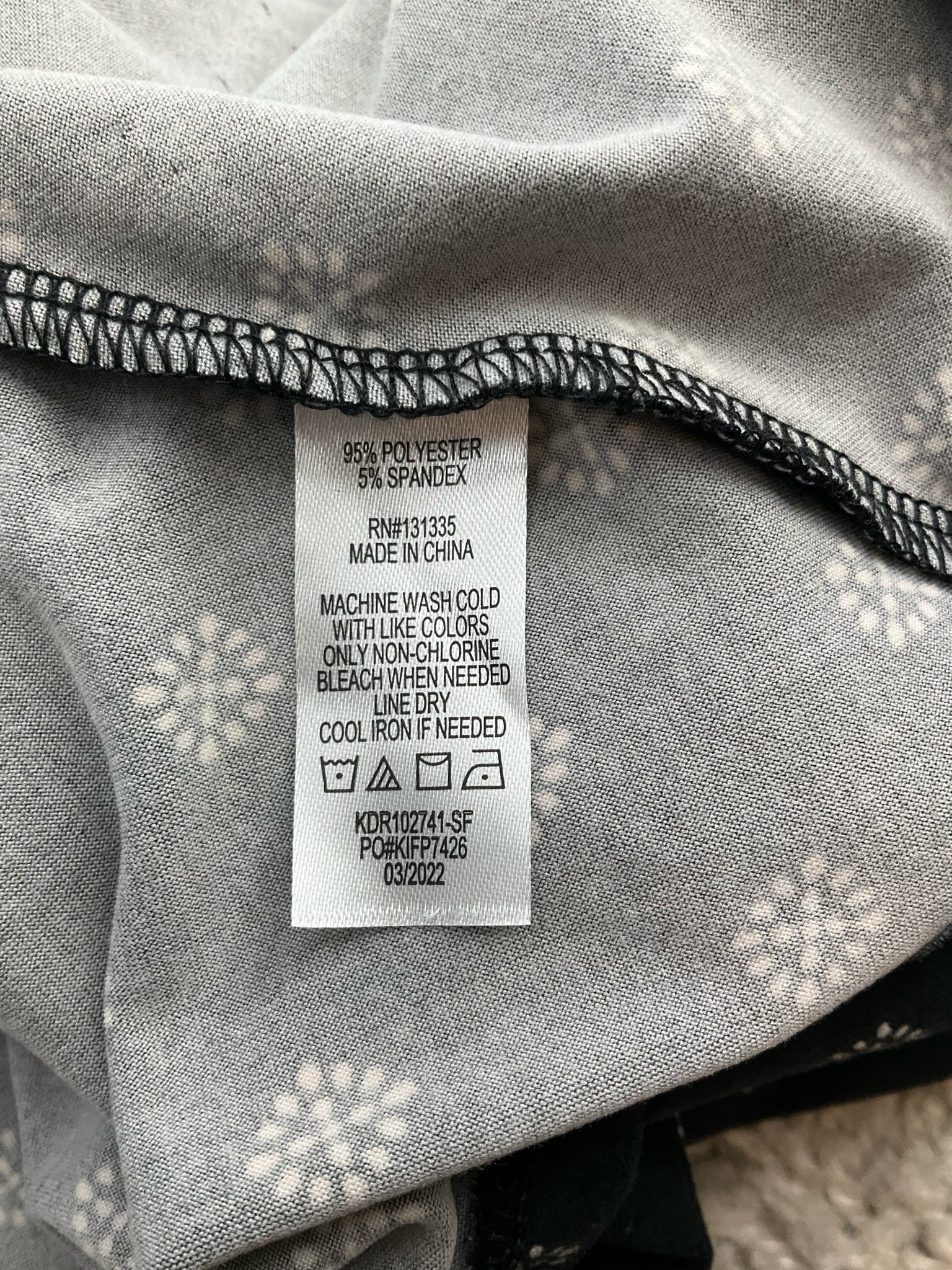 Nine Britton Black/White Print Pre-Owned Ladies Dress - Size Small