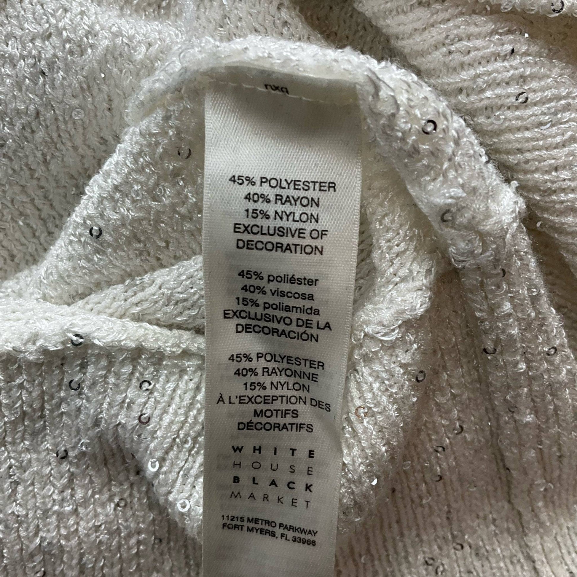 WHBL White Top - Size XS - Margaret’s Fine Consignment