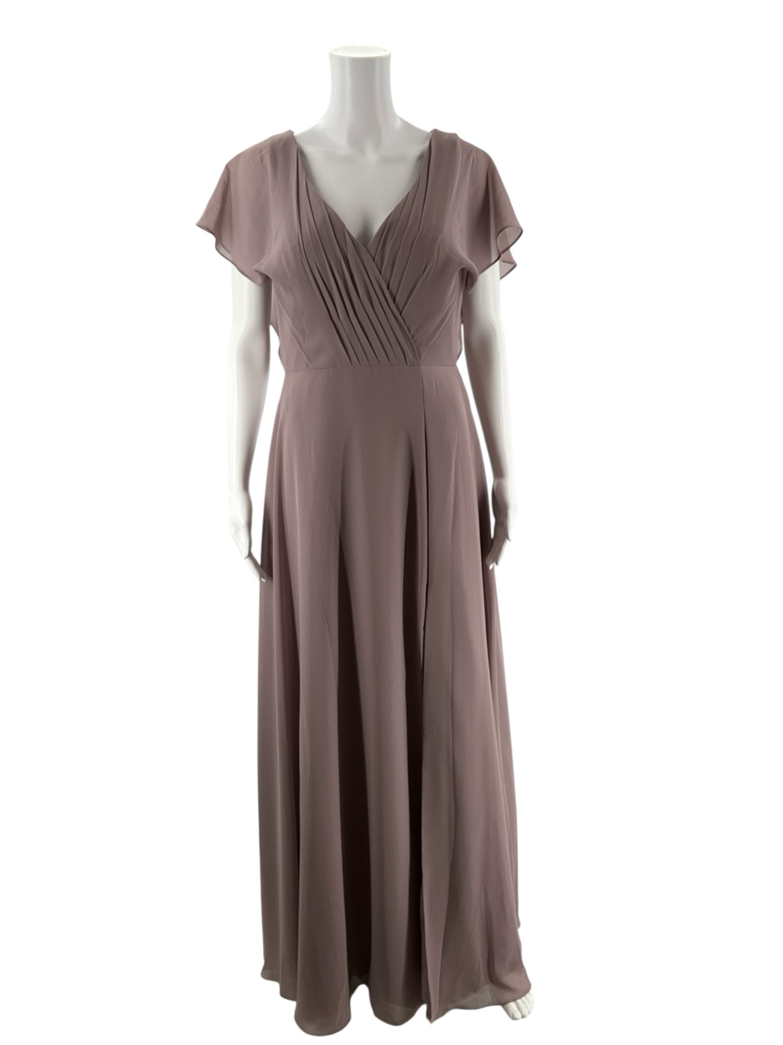 Azazie Purple Solid Pre-Owned Ladies New With Tags Dress - Size 10