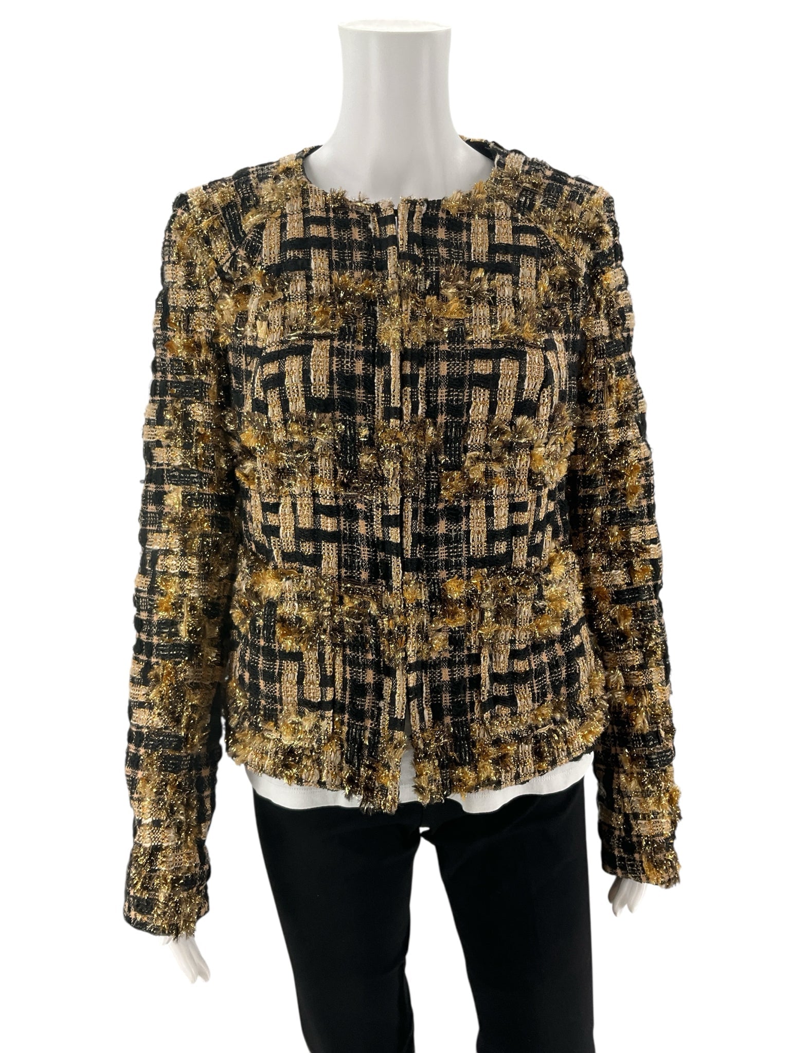 Carlisle Gold/Black Pre-Owned Ladies Jacket - Size 4