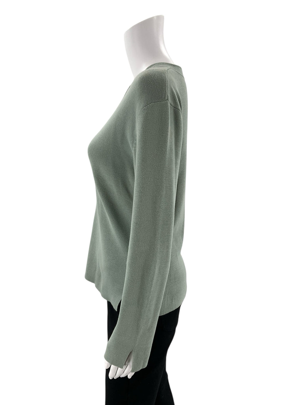 J Jill - sage Solid Pre-Owned Ladies Casual Top - Size S