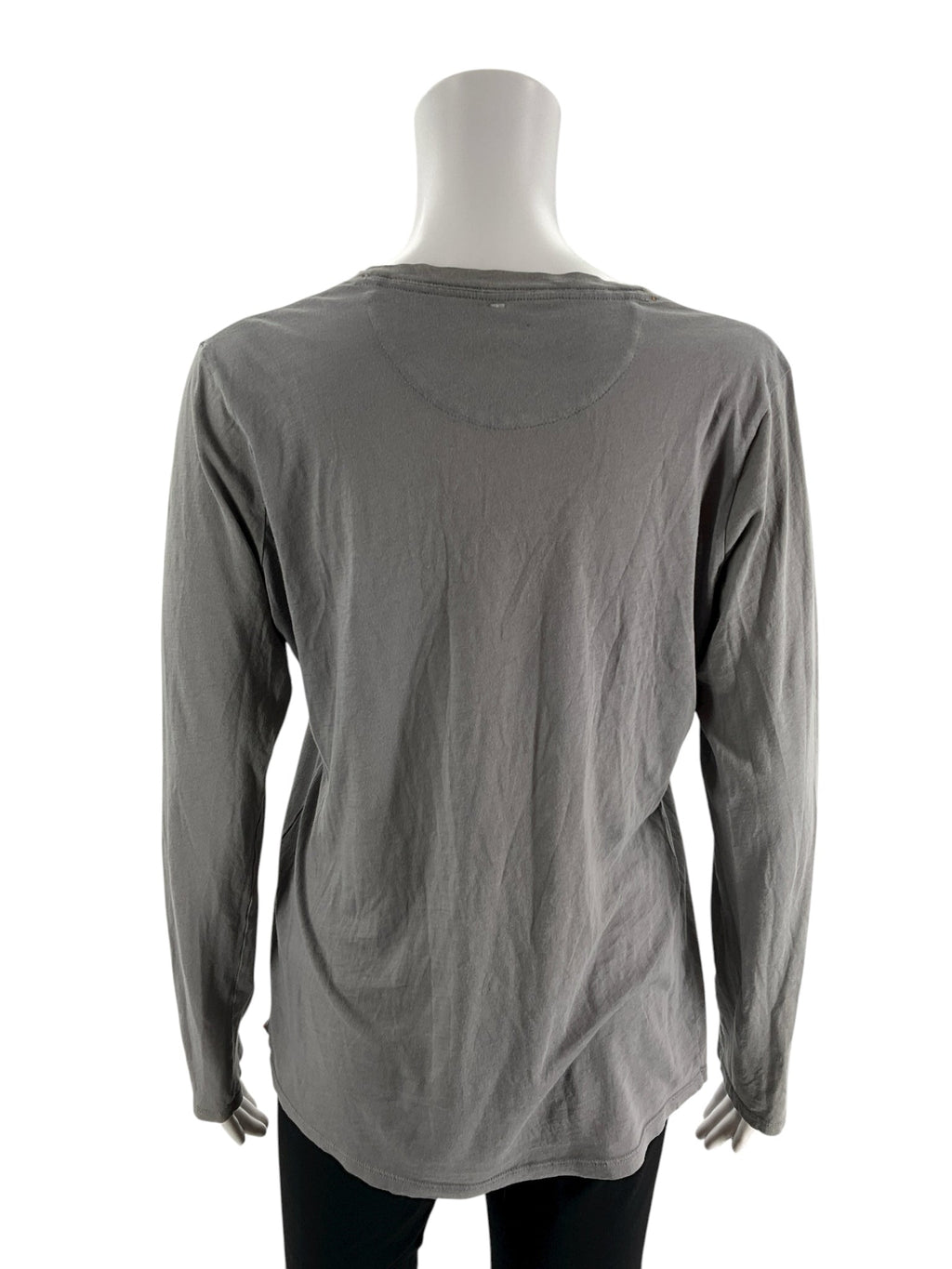 VSX Gray Solid Pre-Owned Ladies Top -  Size Large