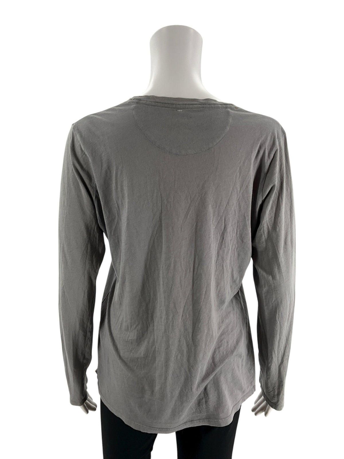 VSX Gray Solid Pre-Owned Ladies Top -  Size Large