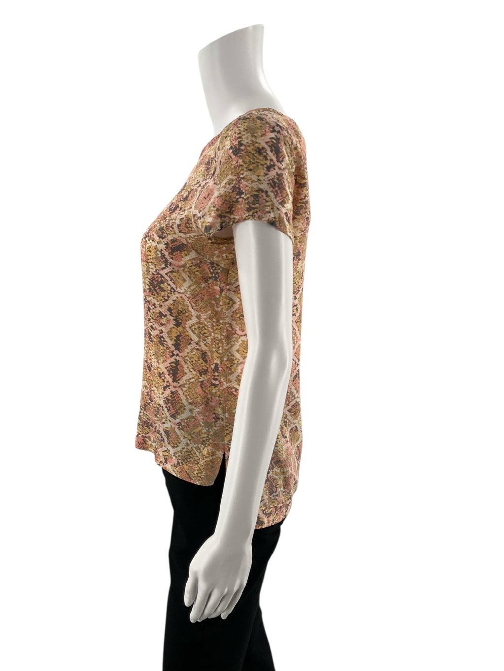 Fynn & Rose - Pink/Peach/Tan/Gray Pre-Owned Ladies Top - Size XS