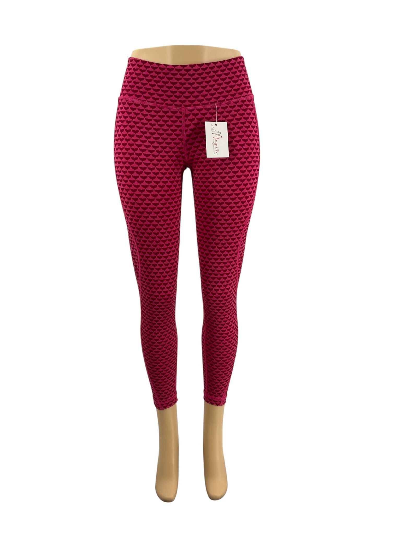Vineyard Vines Fuschia Whales Pre-Owned Ladies Pants - Size Small