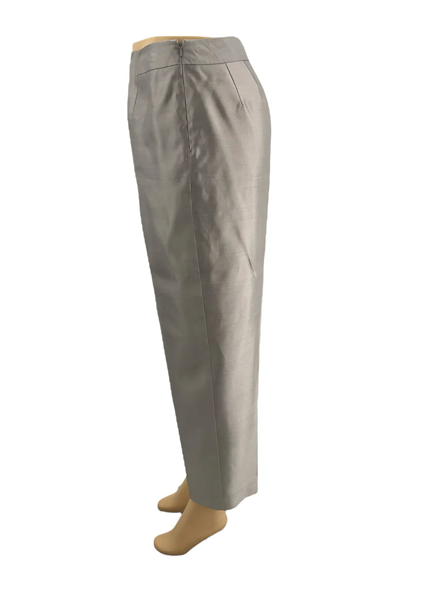 Talbots Gray Solid Pre-Owned Ladies Pants – Size 6