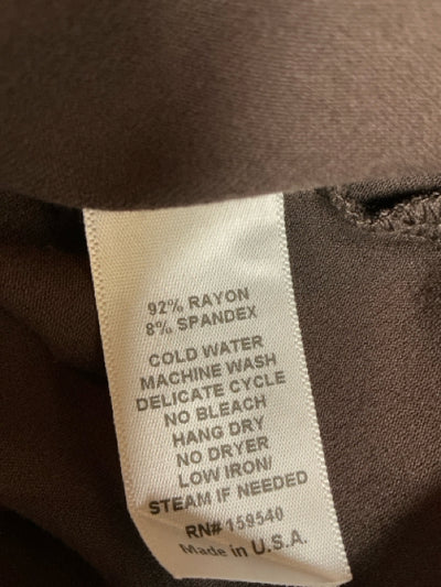 Lisa Bayne Brown Pre-Owned Ladies Top - Size XL