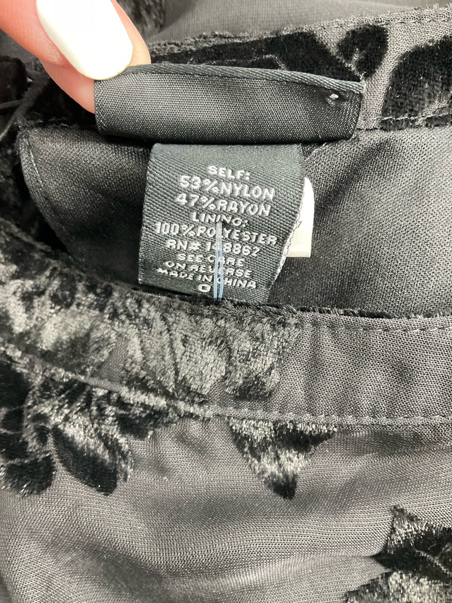 Torrid Black Floral Pre-Owned Ladies Sleeveless Top - Size 0X