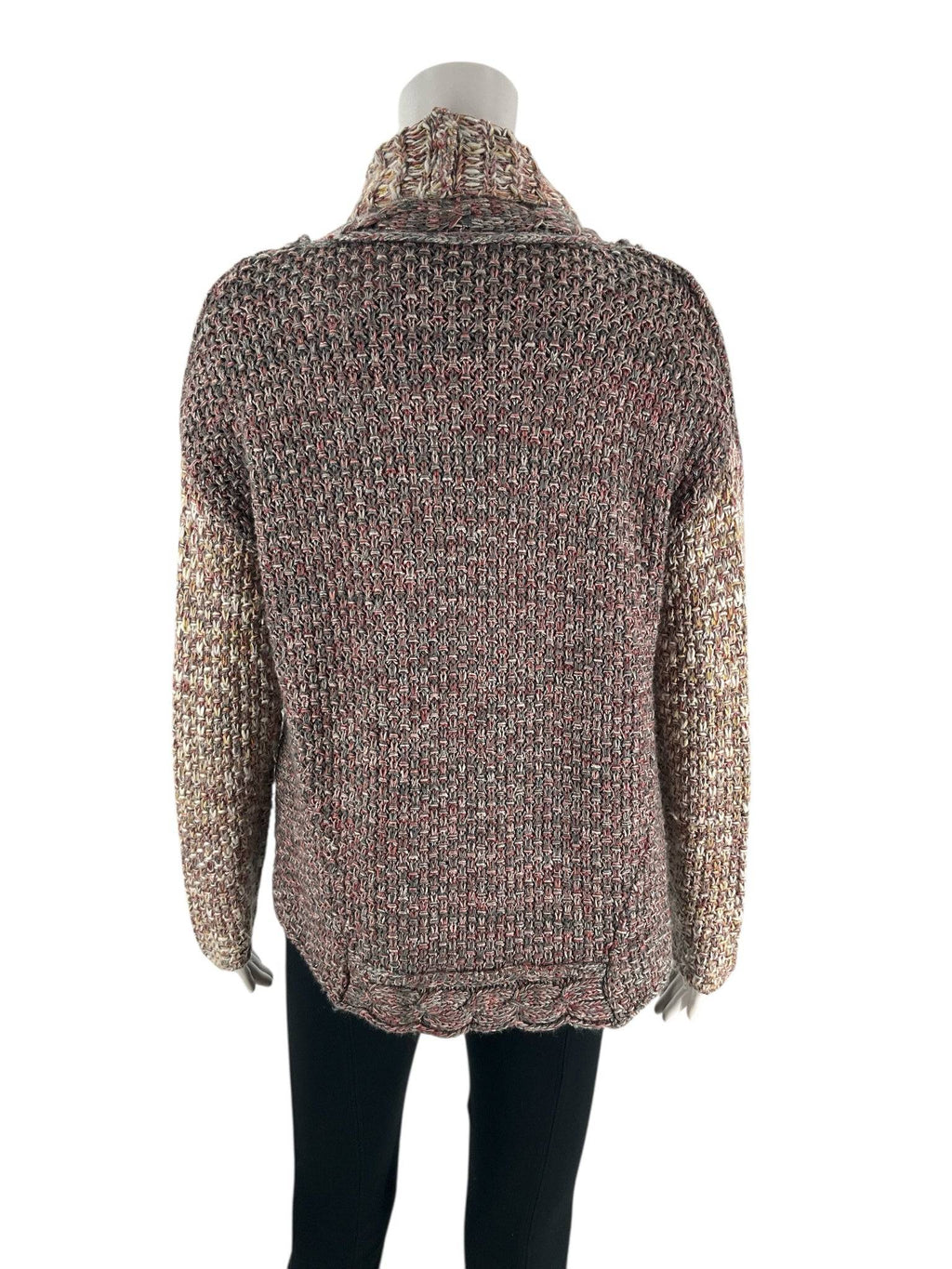 Multi Speckeled Casual Pre-Owned Ladies Top -Size Small - Margaret’s Fine Consignment
