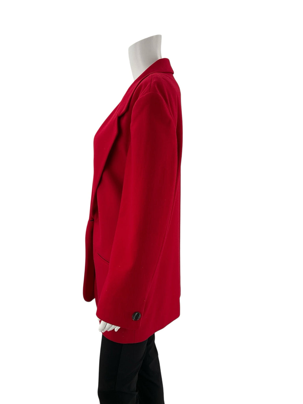 International Scene Red Solid Pre-Owned Ladies Blazer - Size 12