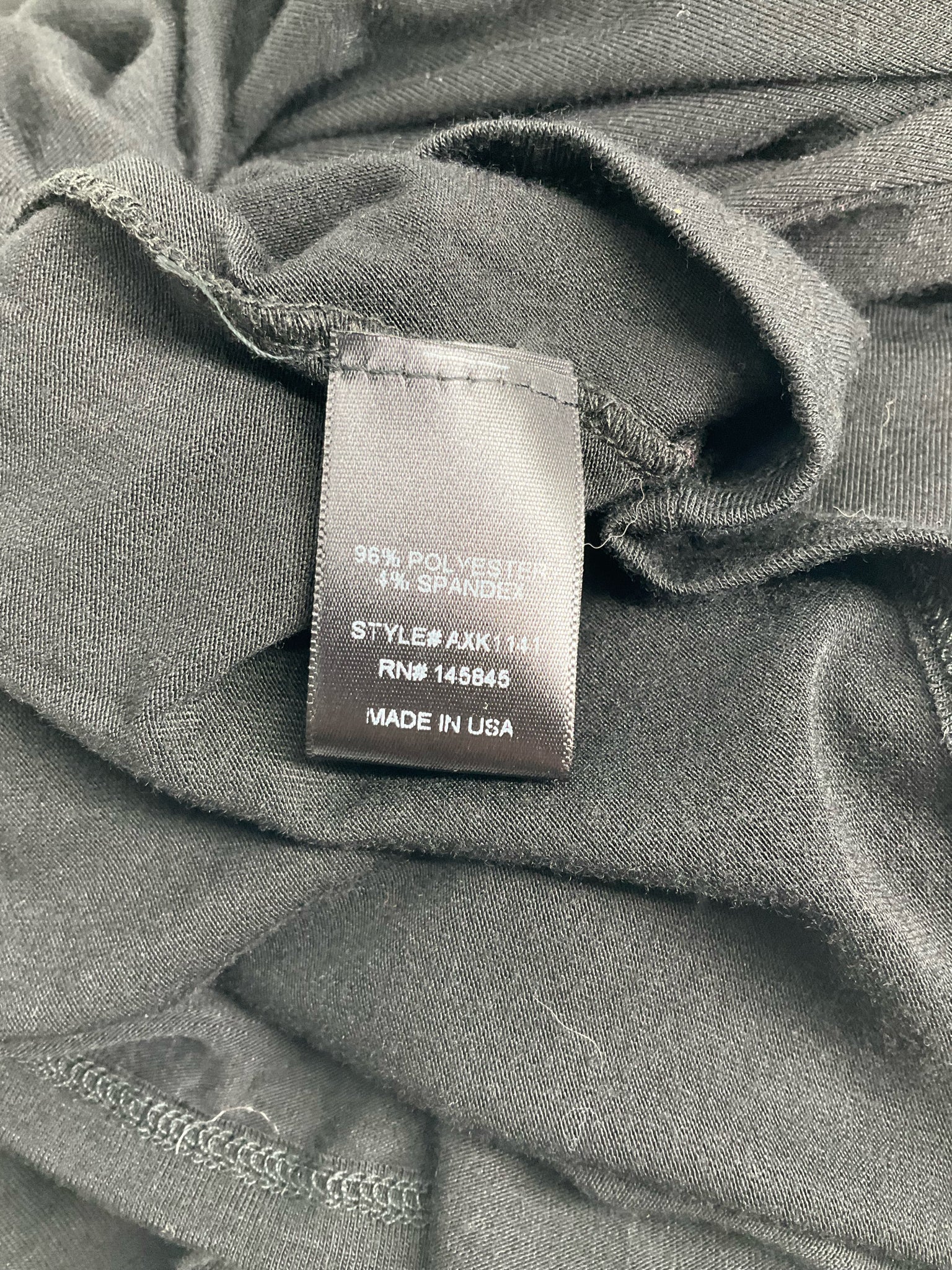 Alison Andrews Black Solid Pre-Owned Ladies Sleeveless Top - Size 2X