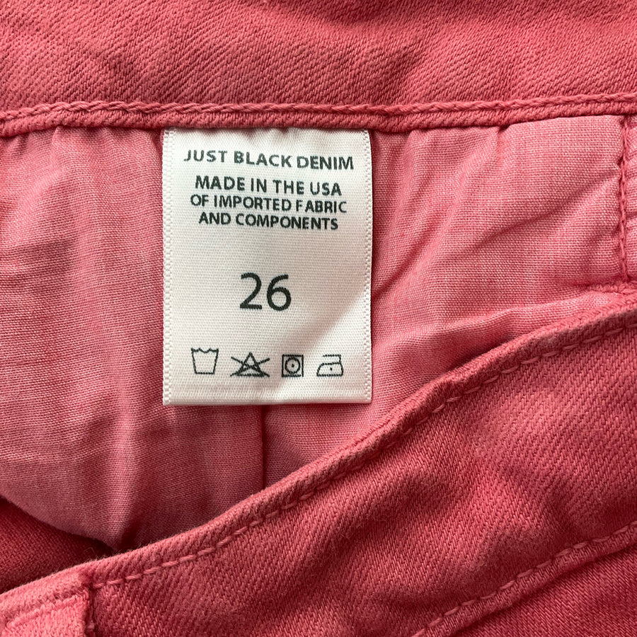 Just Black Coral Pre-Owned Ladies New with Tags Jeans – Size 3
