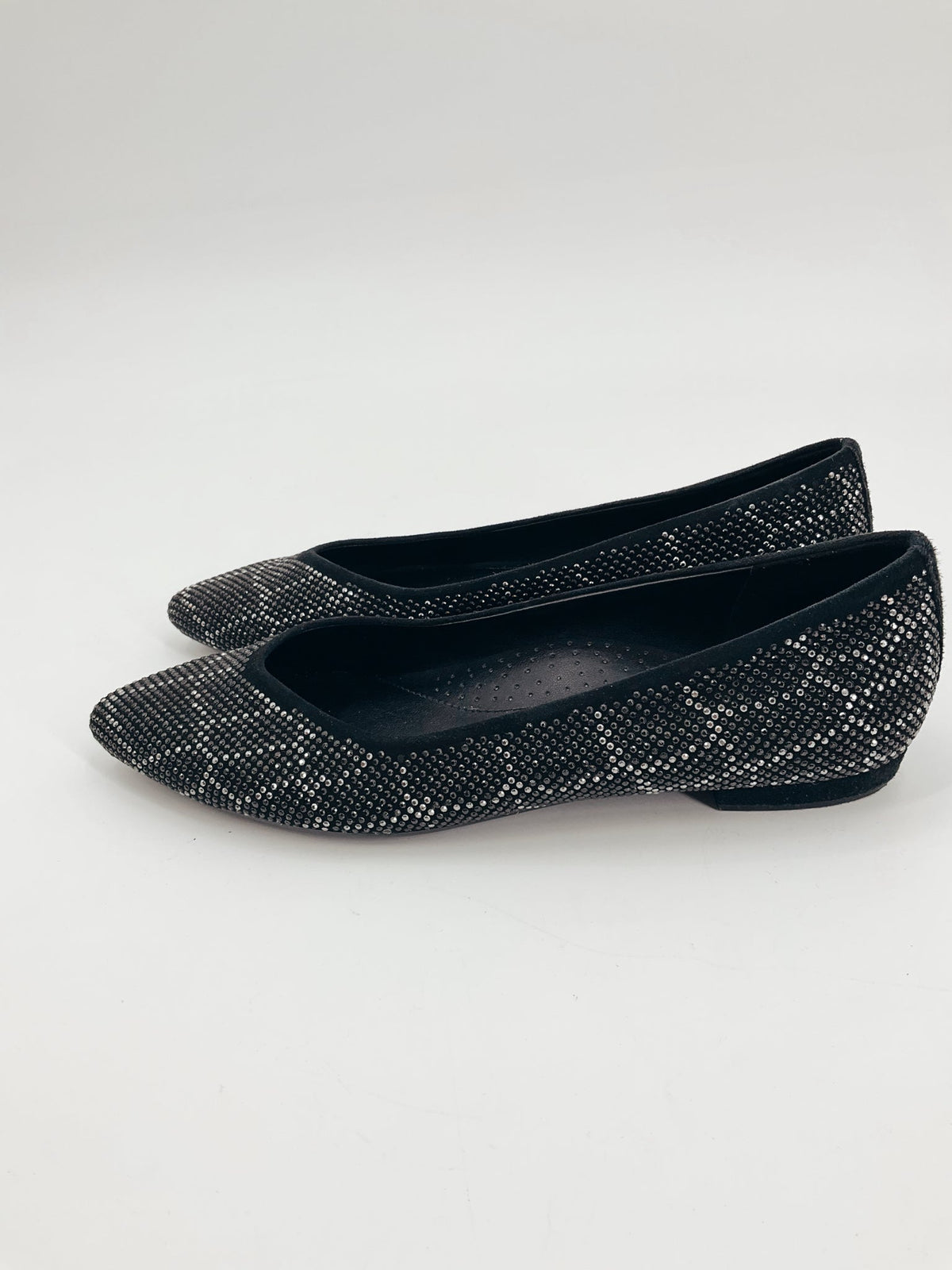 Vaneli Black Pre-Owned Ladies Flats - Size 7.5