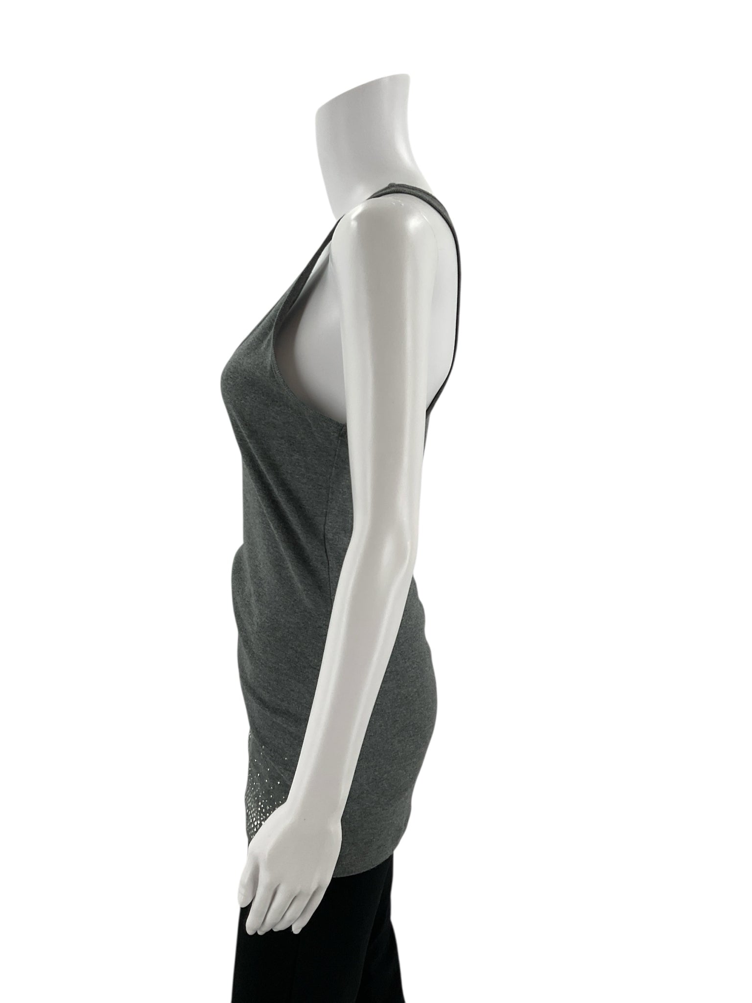 Express Gray Tank Top Pre-Owned Ladies Top - Size Large