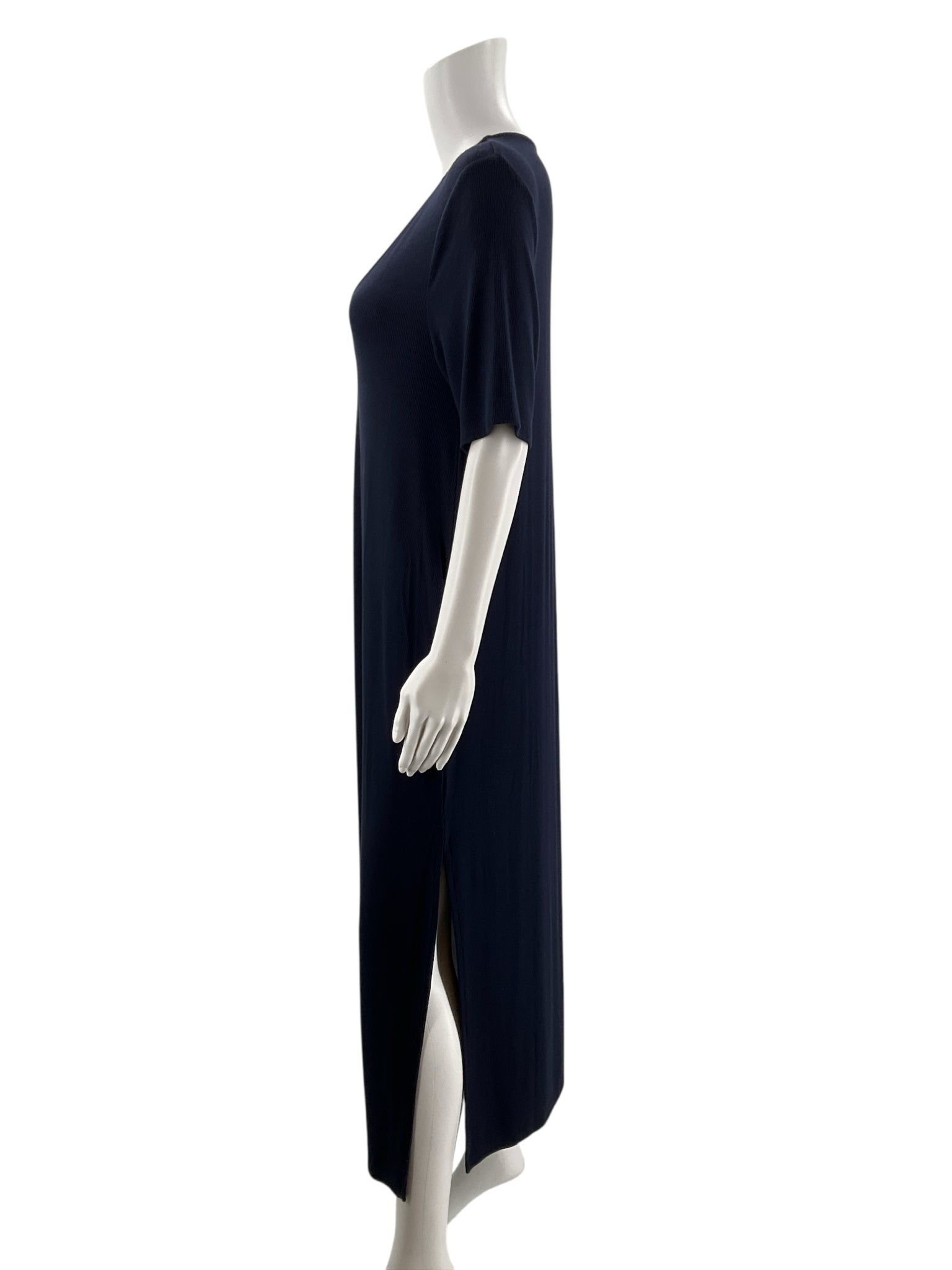 Boden Navy Ribbed Pre-Owned Ladies New With Tags Dress - Size 10R